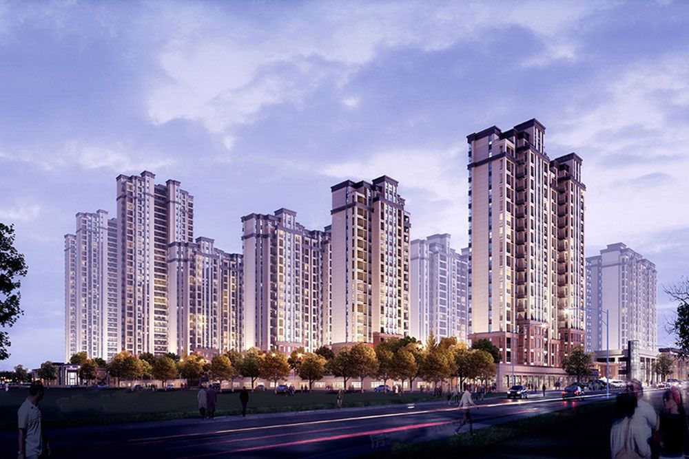 岳阳楼区中建嘉和城效果图