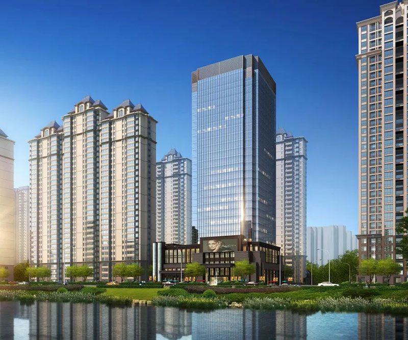 岳阳楼区中奥名居实景图