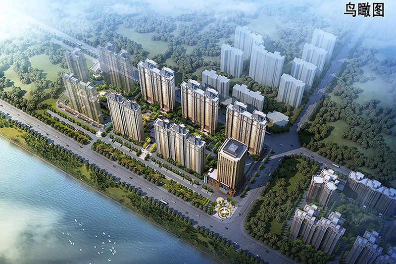 岳阳楼区中奥名居效果图