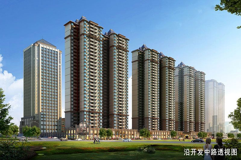 岳阳楼区中奥名居样板间