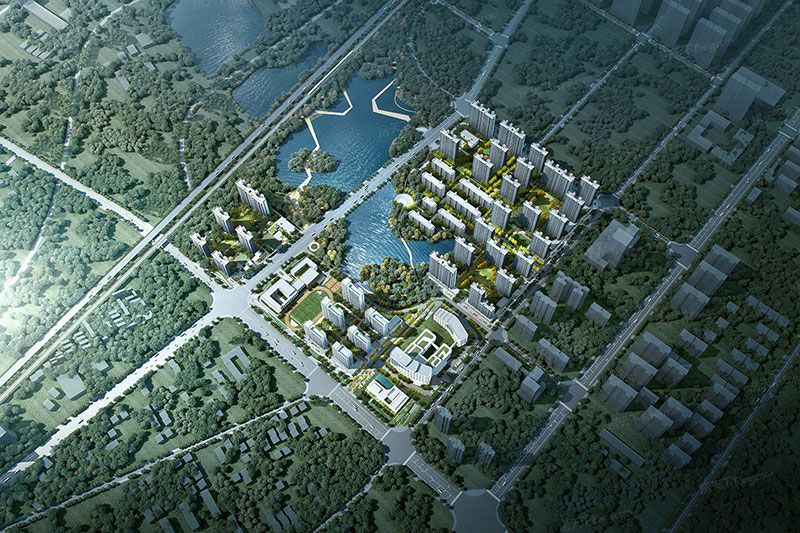 岳阳楼区环球融创澜岸大观实景图