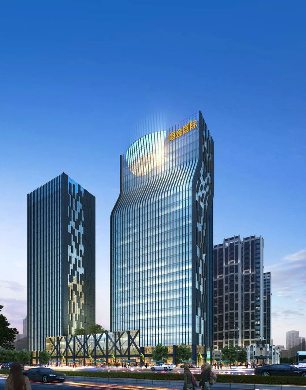 岳阳楼区恒金国际配套图