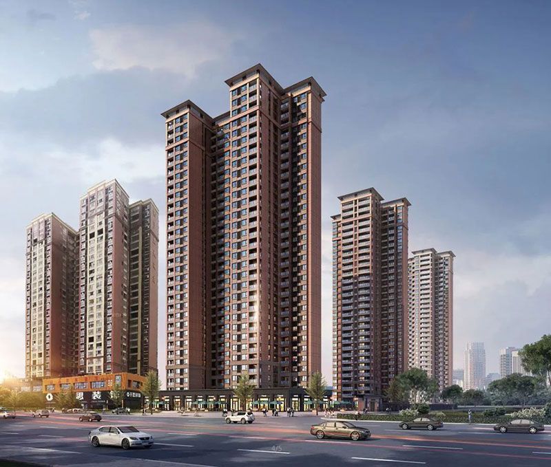 岳阳楼区港九湾二期实景图