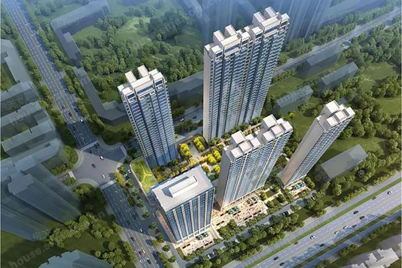 岳阳楼区巴陵正荣府实景图