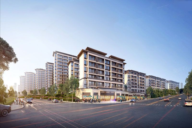 岳阳楼区澳海富春山居实景图