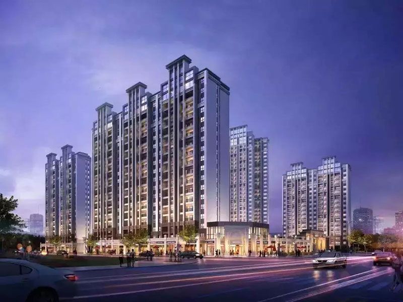 岳阳楼区月映南湖效果图