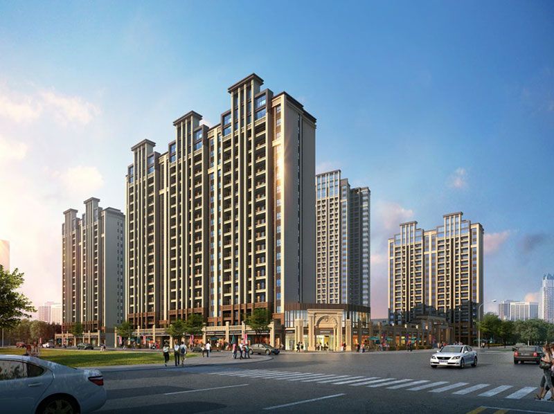 岳阳楼区月映南湖配套图