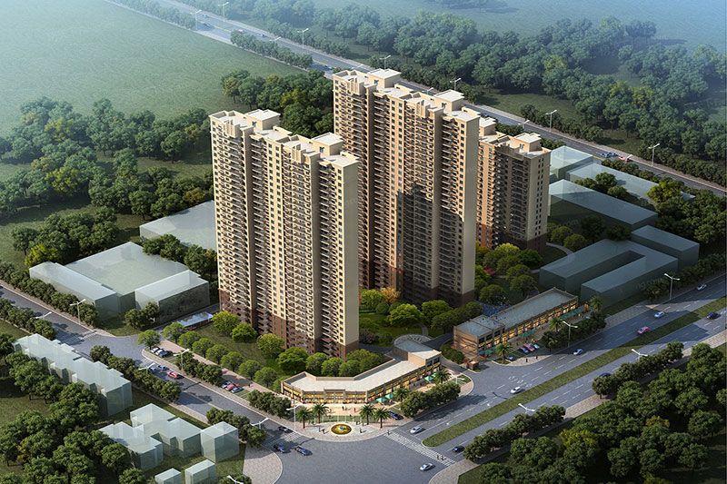 岳阳楼区天邦钻石府效果图