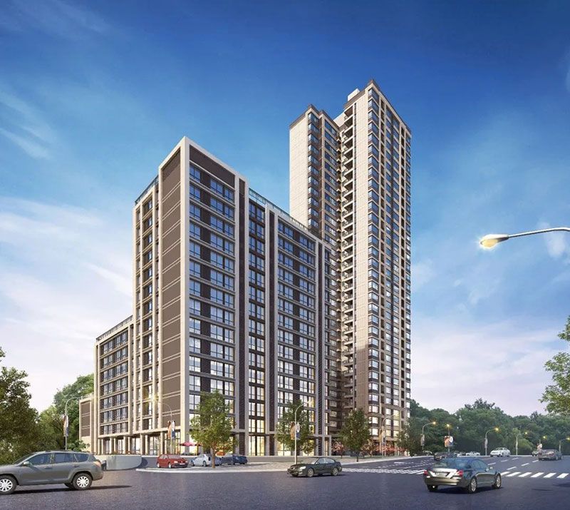 岳阳楼区荣盛东方府配套图