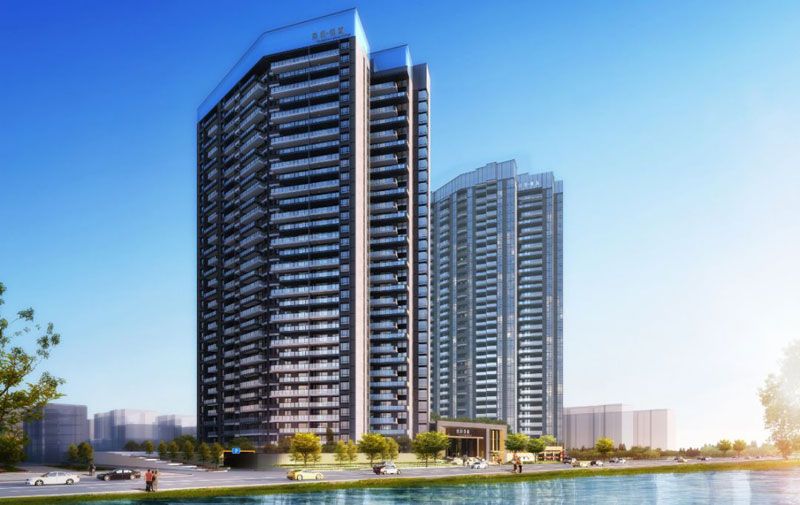 岳阳楼区南湖领域效果图