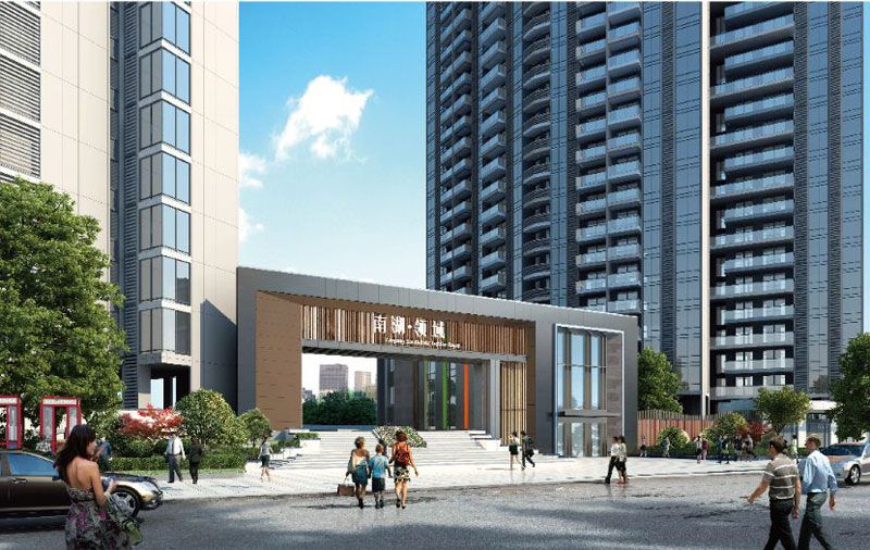 岳阳楼区南湖领域配套图