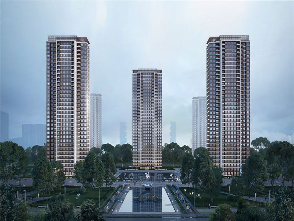 岳阳楼区金茂洞庭生态创新城效果图