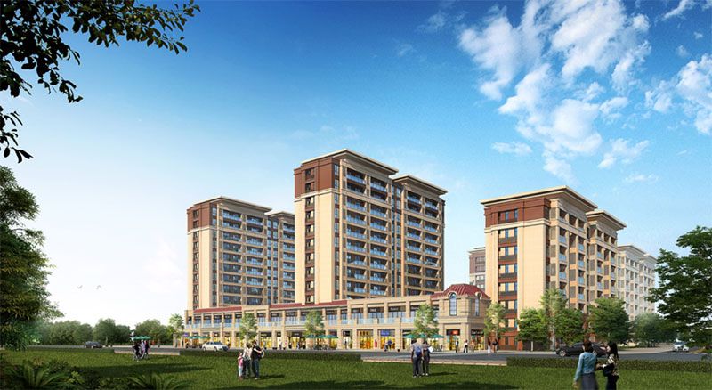 岳阳楼区富兴学府效果图