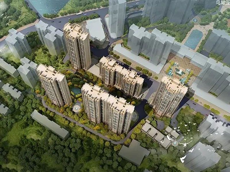 岳阳楼区悦湖湾实景图