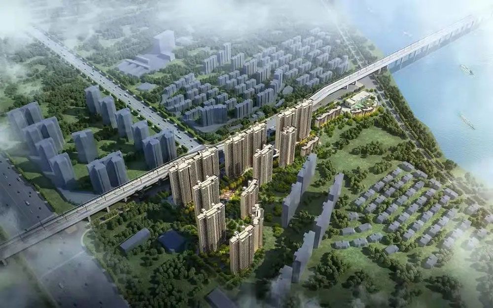 岳阳楼区保利堂悦实景图