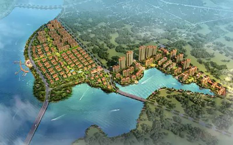 岳阳楼区宝德东堤湾1号配套图