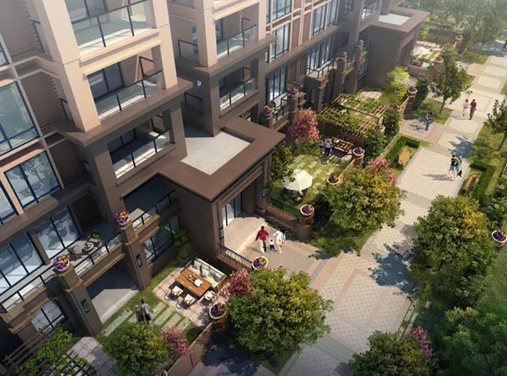 岳阳楼区恒泰雅园三期效果图