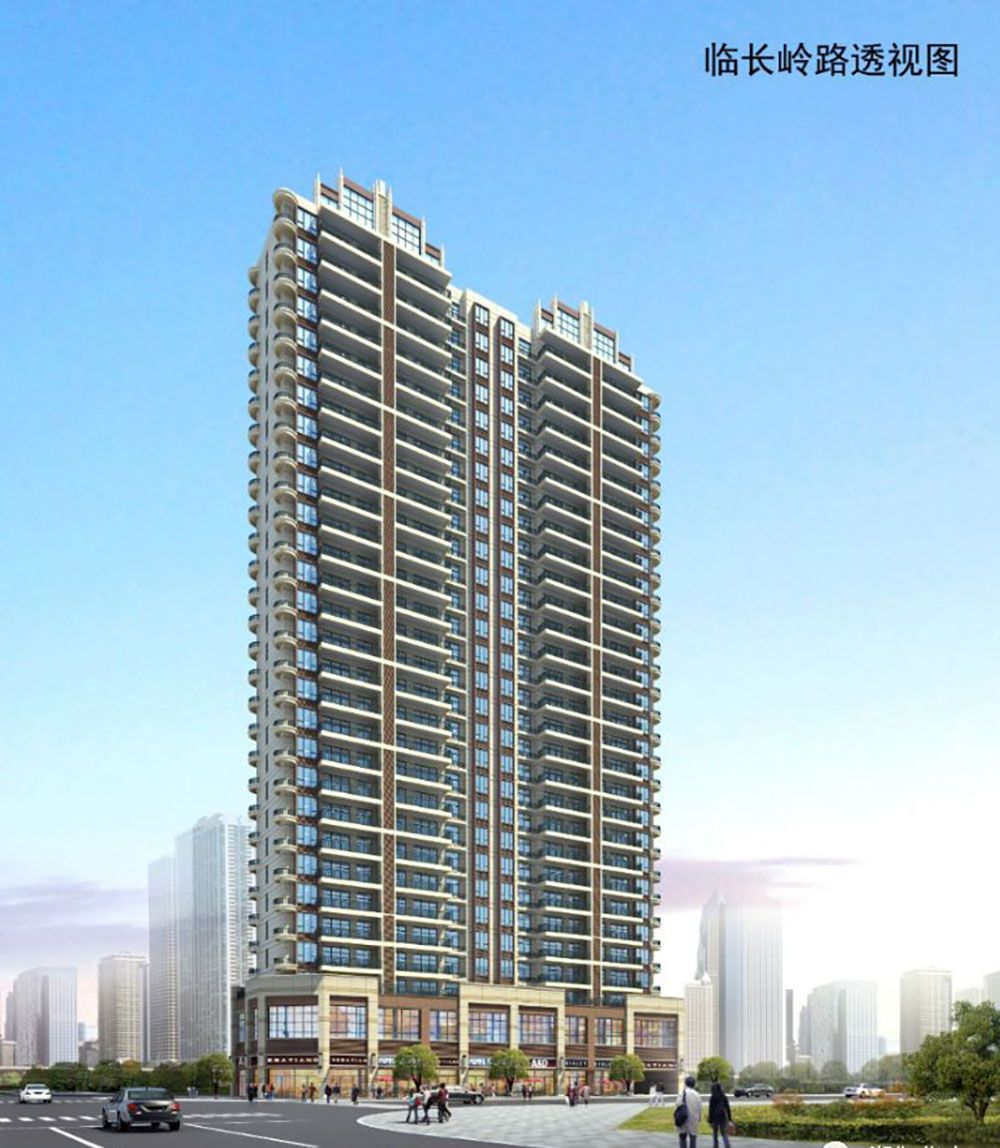 湘阴县湘御华府实景图