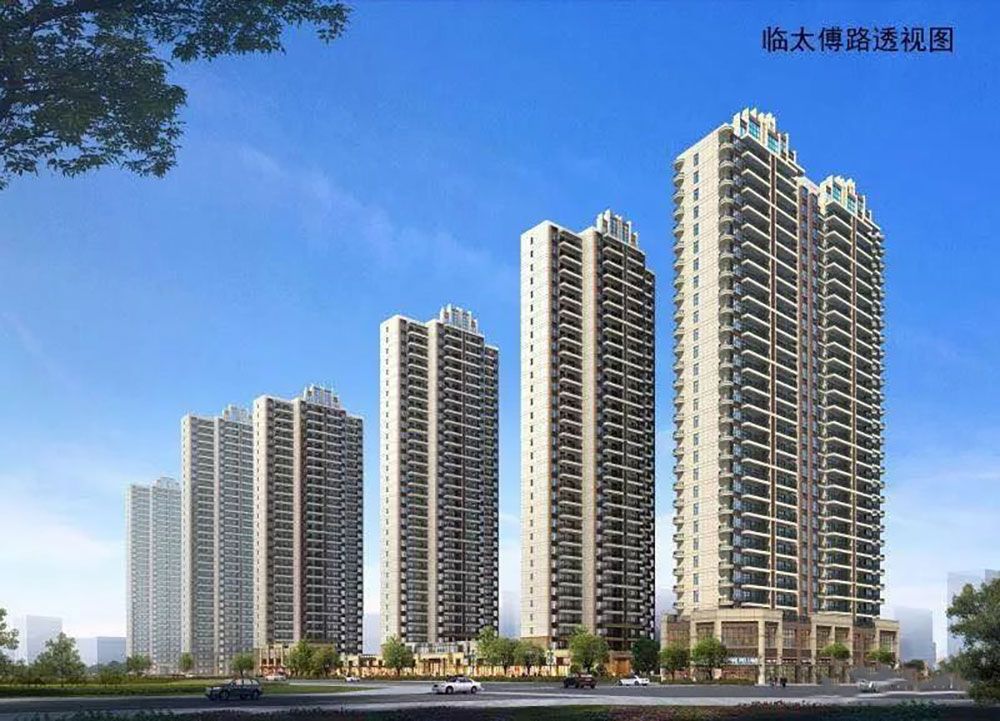 湘阴县湘御华府效果图