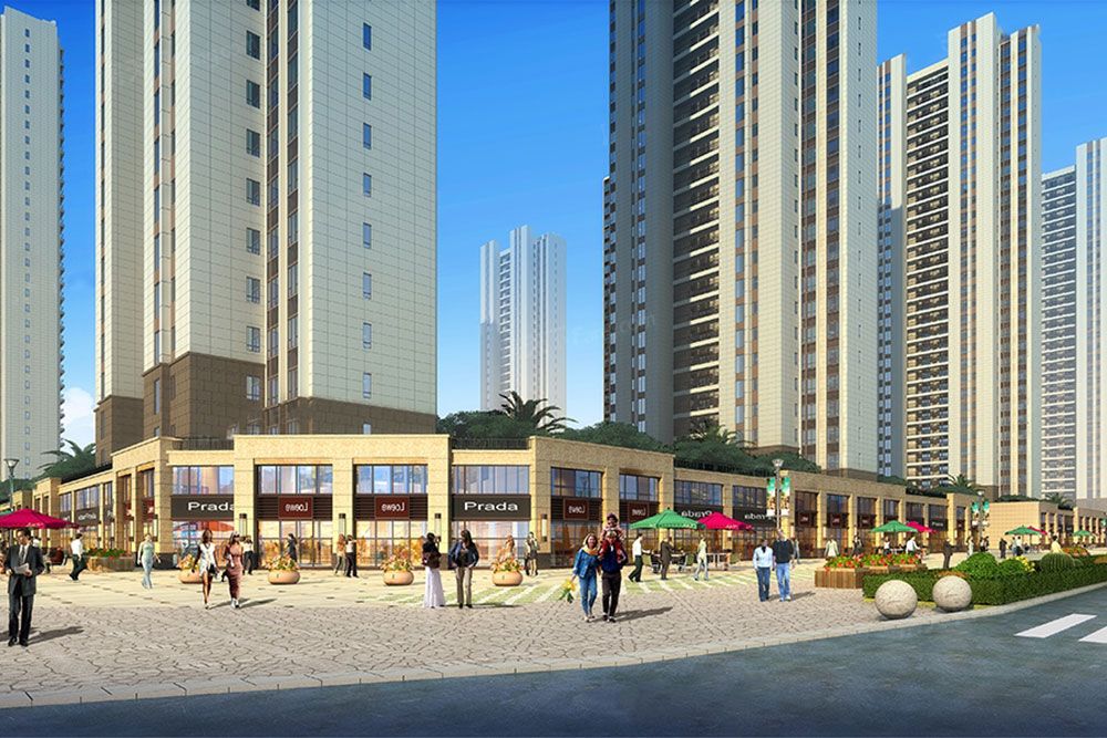 湘阴县碧桂园实景图