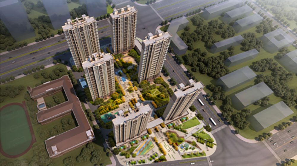 湘阴县文星御龙湾效果图