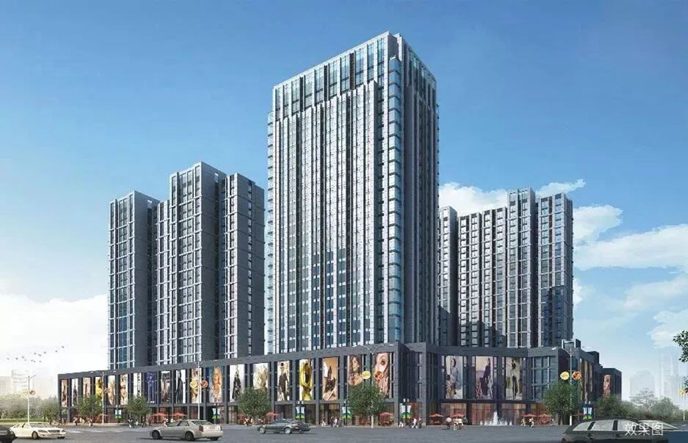 湘阴县君临壹方城效果图