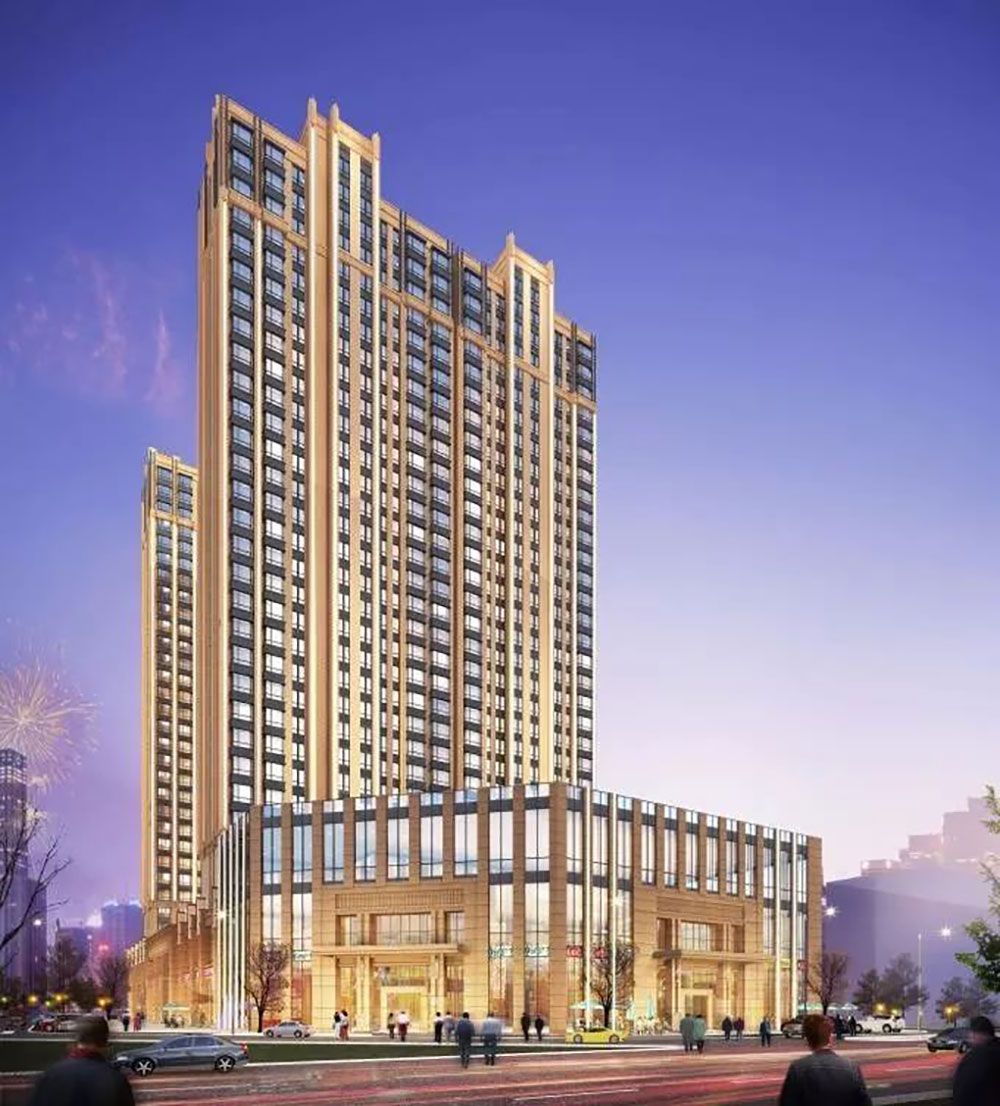 湘阴县和润金都实景图