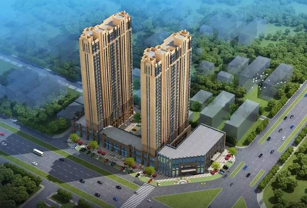 湘阴县和润金都效果图