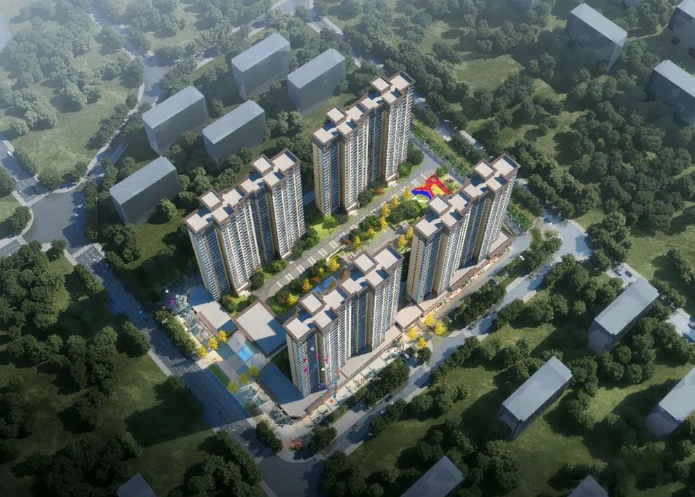 平江县远城未央府效果图