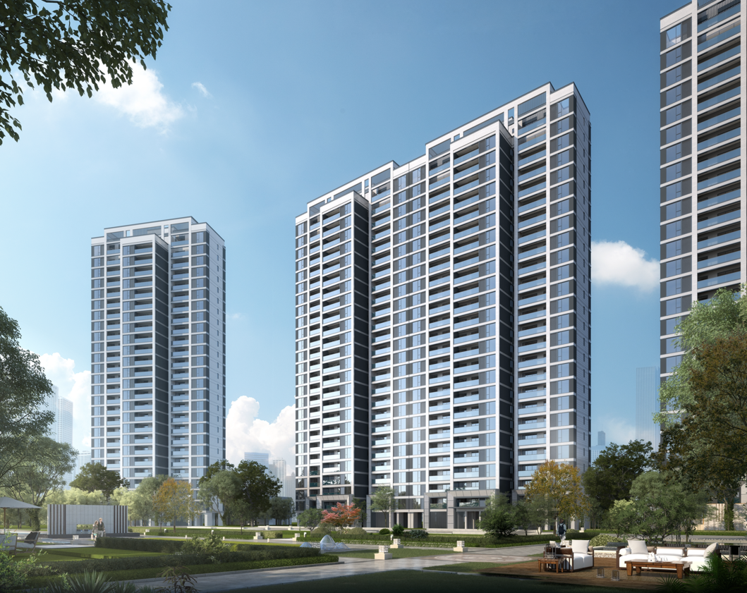 平江县颐华城幸福里效果图