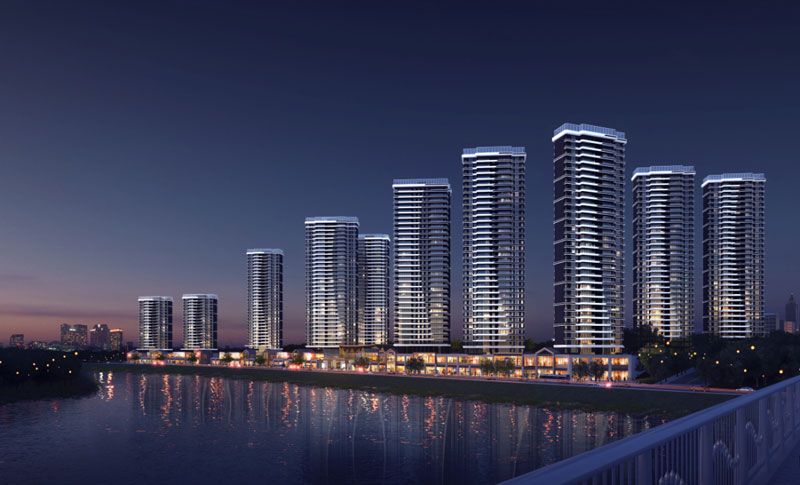 平江县颐华城翡翠湾实景图