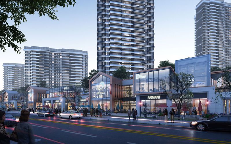 平江县颐华城翡翠湾配套图