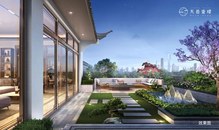 平江县天岳壹璟实景图