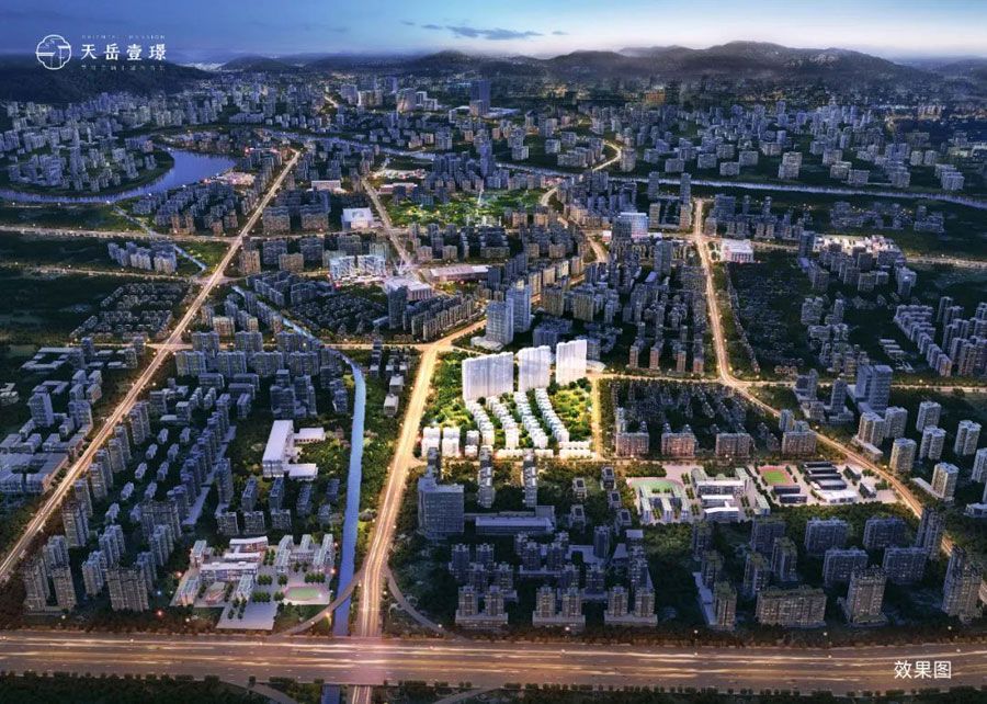 平江县天岳壹璟效果图