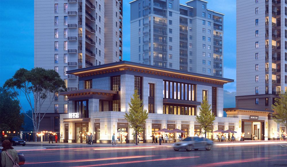 平江县润雅华府二期效果图