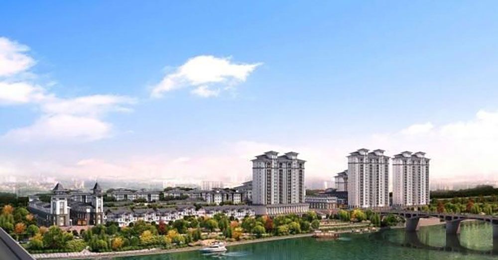 平江县伍市滨江小镇配套图