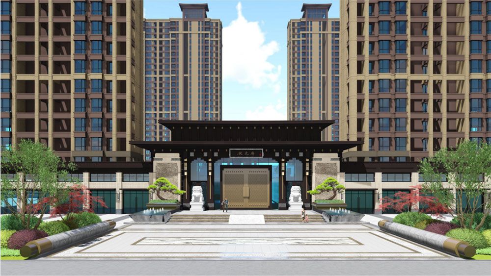 汨罗市中瑞状元府效果图