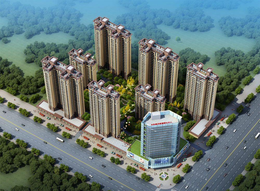 汨罗市中科春天智慧美寓效果图