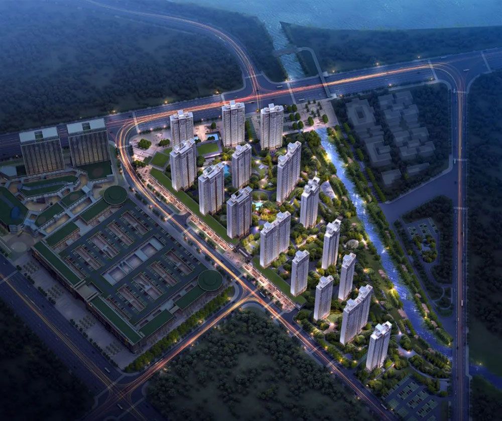 汨罗市友阿悦玺效果图