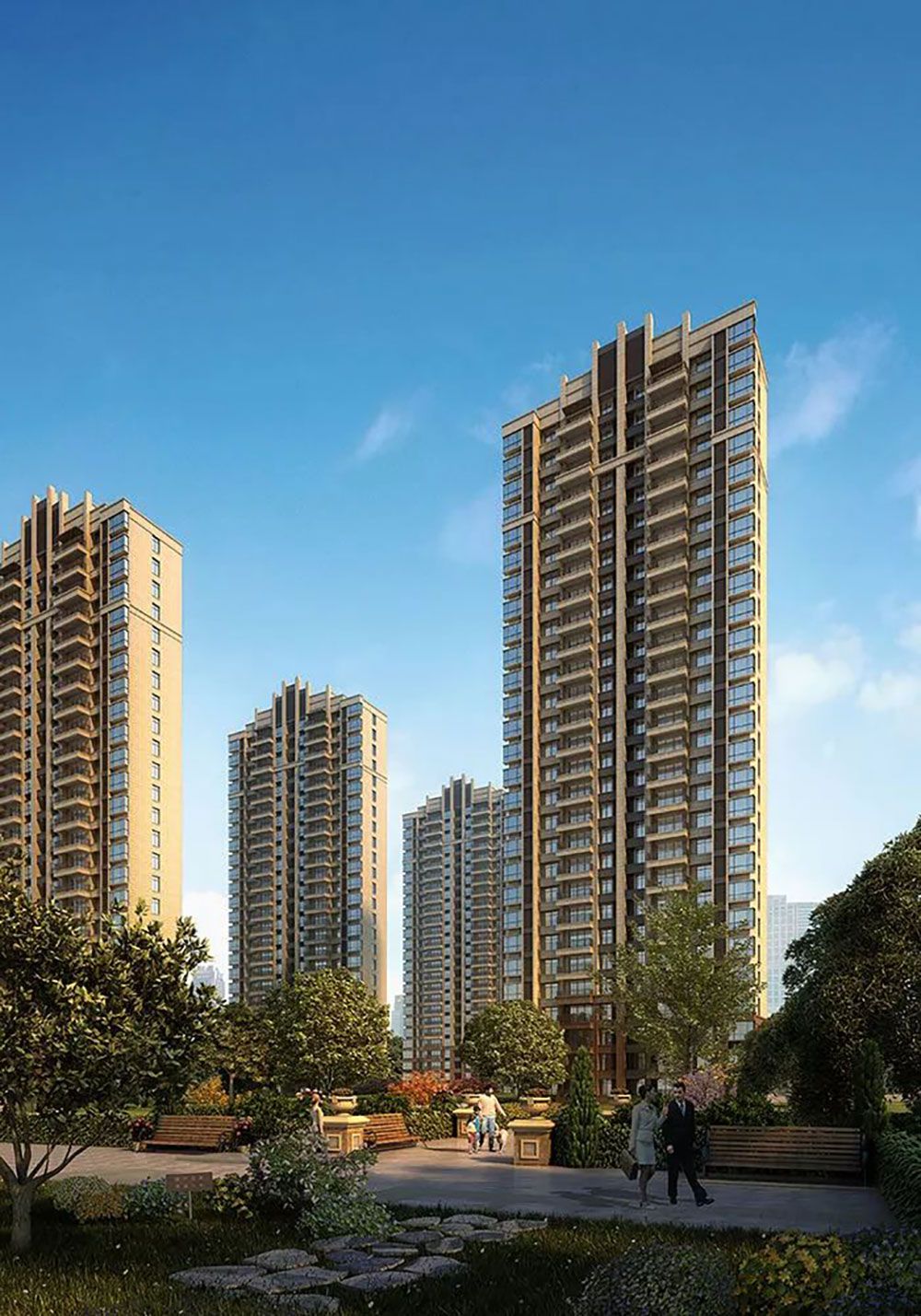 汨罗市西湖首府效果图