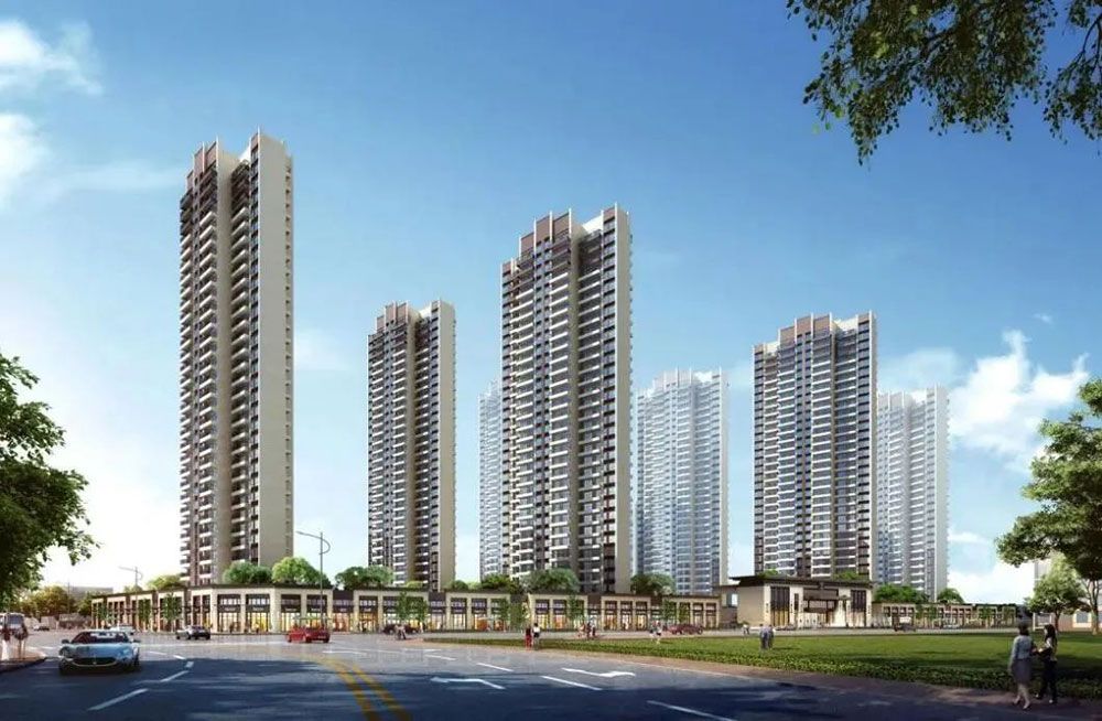 汨罗市山湖海上城效果图