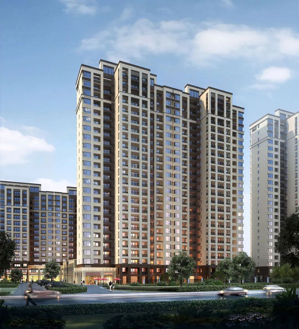 汨罗市金江学府效果图