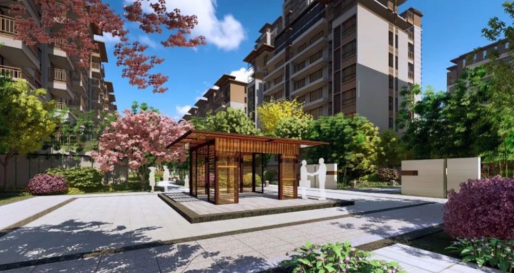 汨罗市合一府效果图