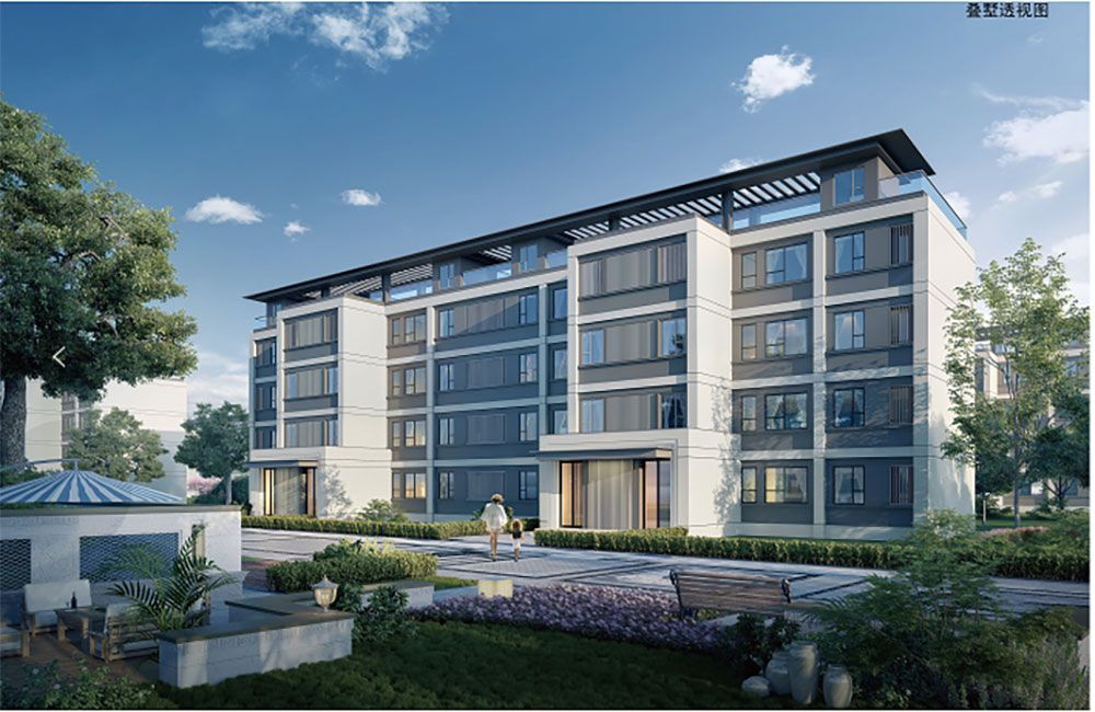 汨罗市东华滨江新城效果图