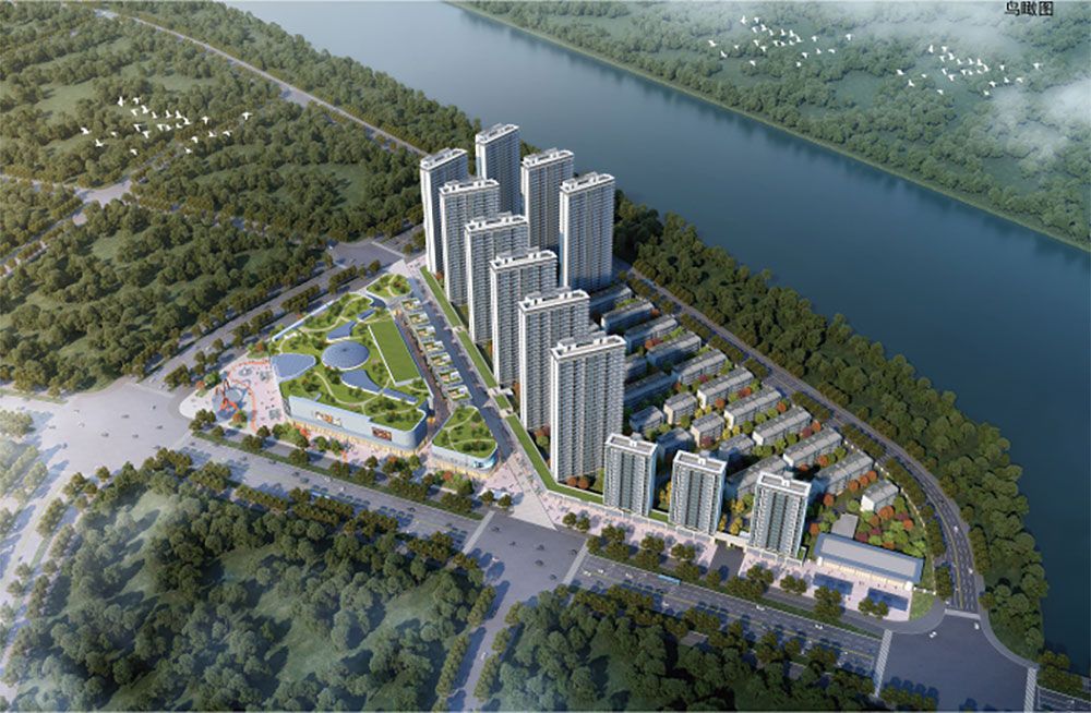 汨罗市东华滨江新城配套图