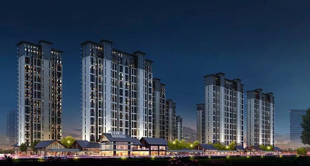 汨罗市大汉龙城实景图