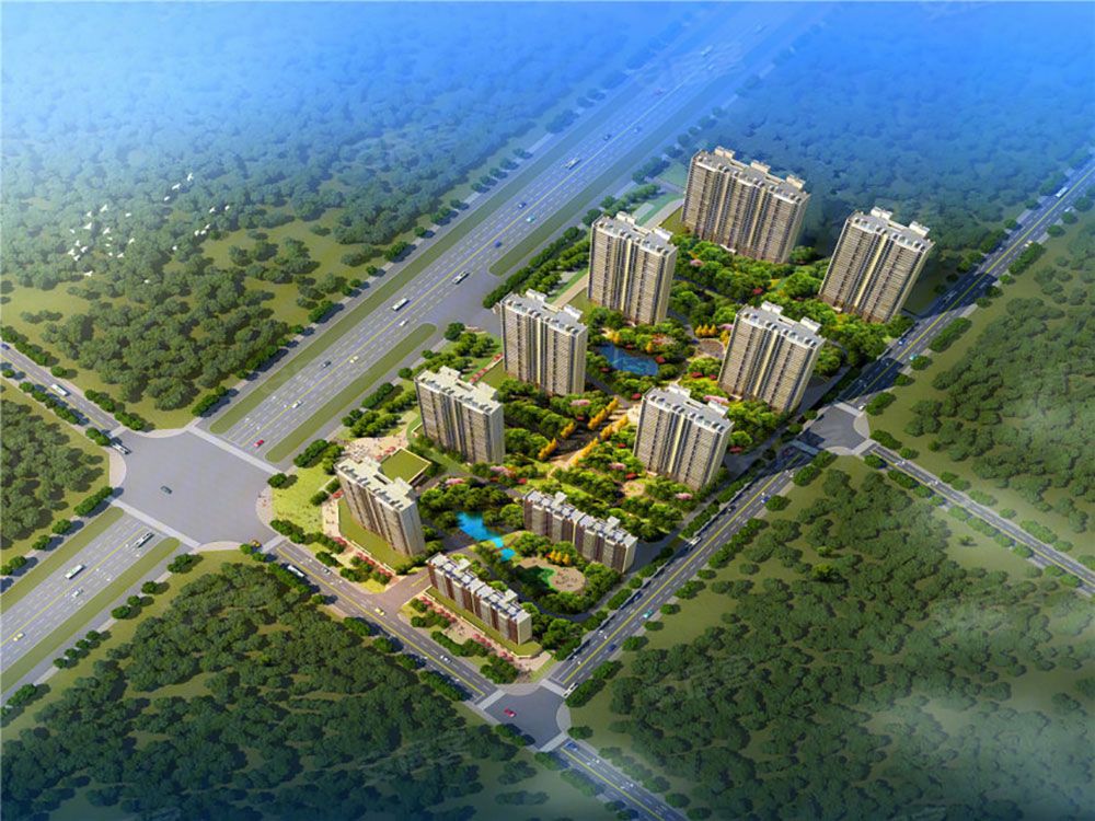 汨罗市碧桂园天樾实景图