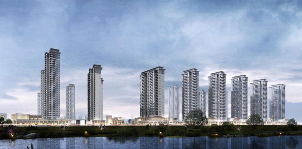 汨罗市金科御临湖山配套图