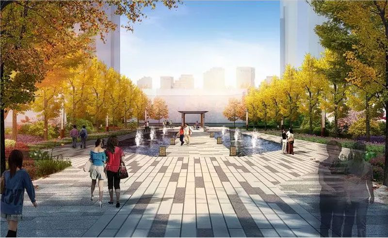 临湘市万象新城实景图