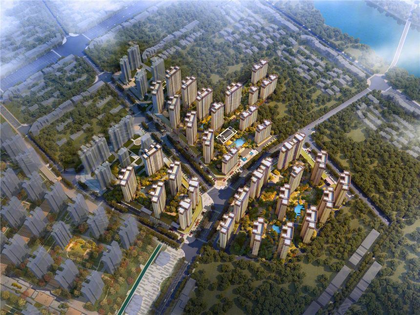 临湘市临湘中心效果图